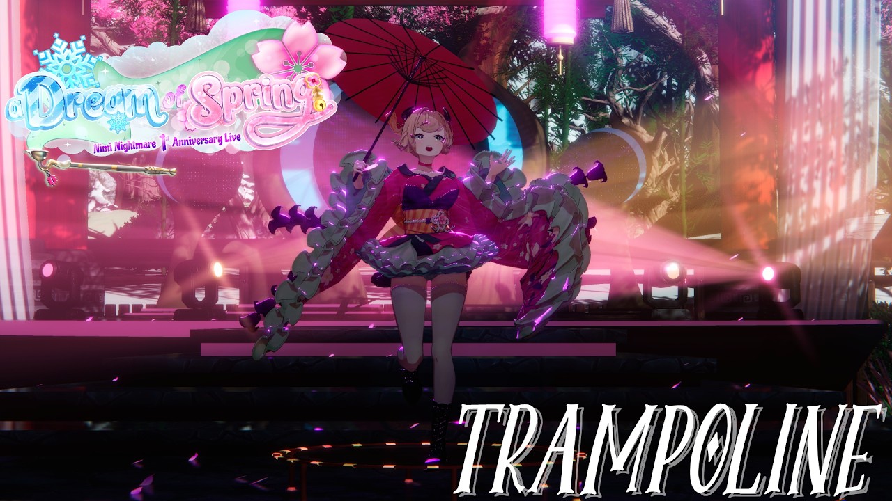 【3D Cover Performance】 Trampoline - Kero Kero Bonito (Nimi Ver.) 4k
