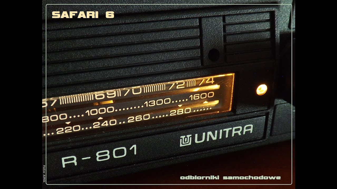 SAFARI 6 - ultrakrótkie CCIR