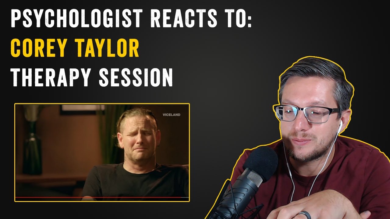 Real Psychologist Reacts to Corey Taylor from Slipknot on The Therapist