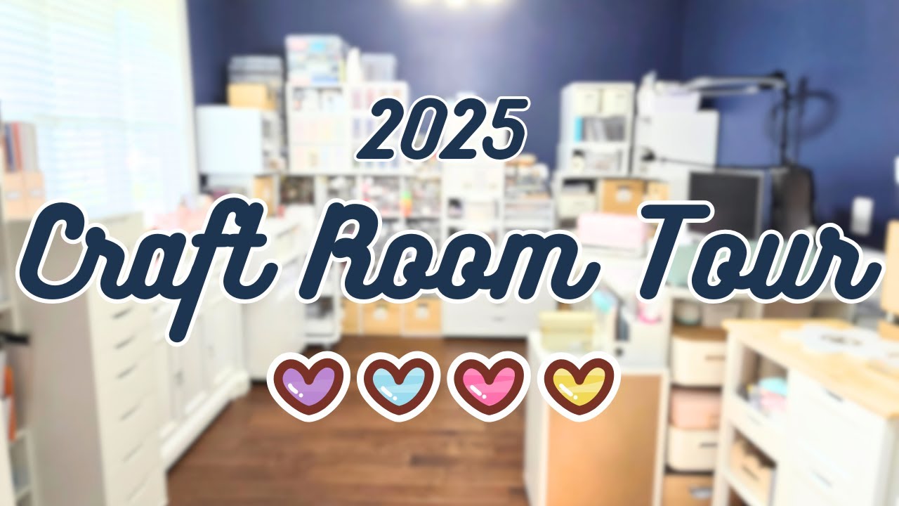 Craft Room Tour of 2025 | FINALLY