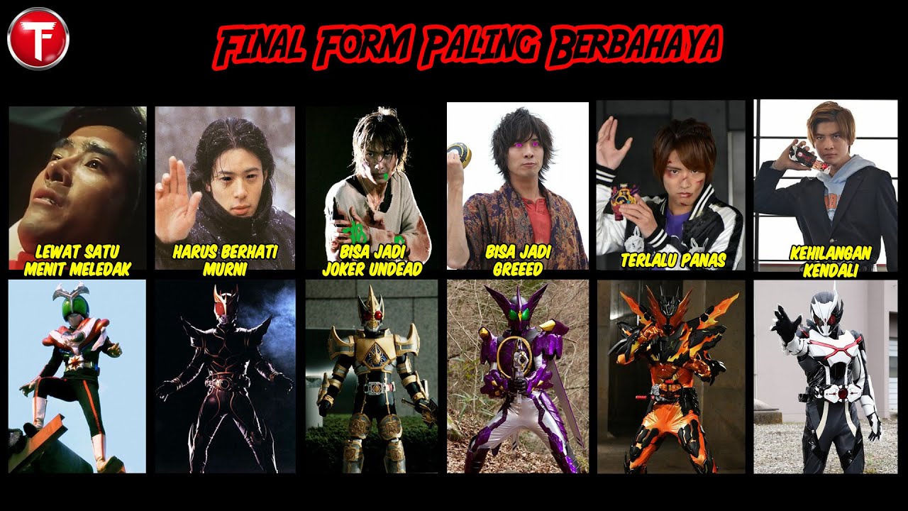 10+ Final Form Kamen Rider yang Membahayakan Penggunanya