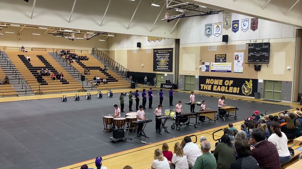 Turlock High School Winter Drumline @ CVGPC Championships