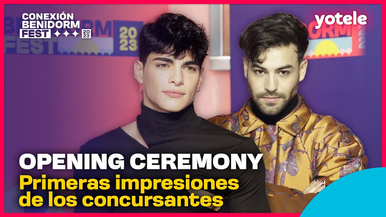 PRIMERAS IMPRESIONES en la ALFOMBRA NARANJA del BENIDORM FEST 2023 | Yotele
