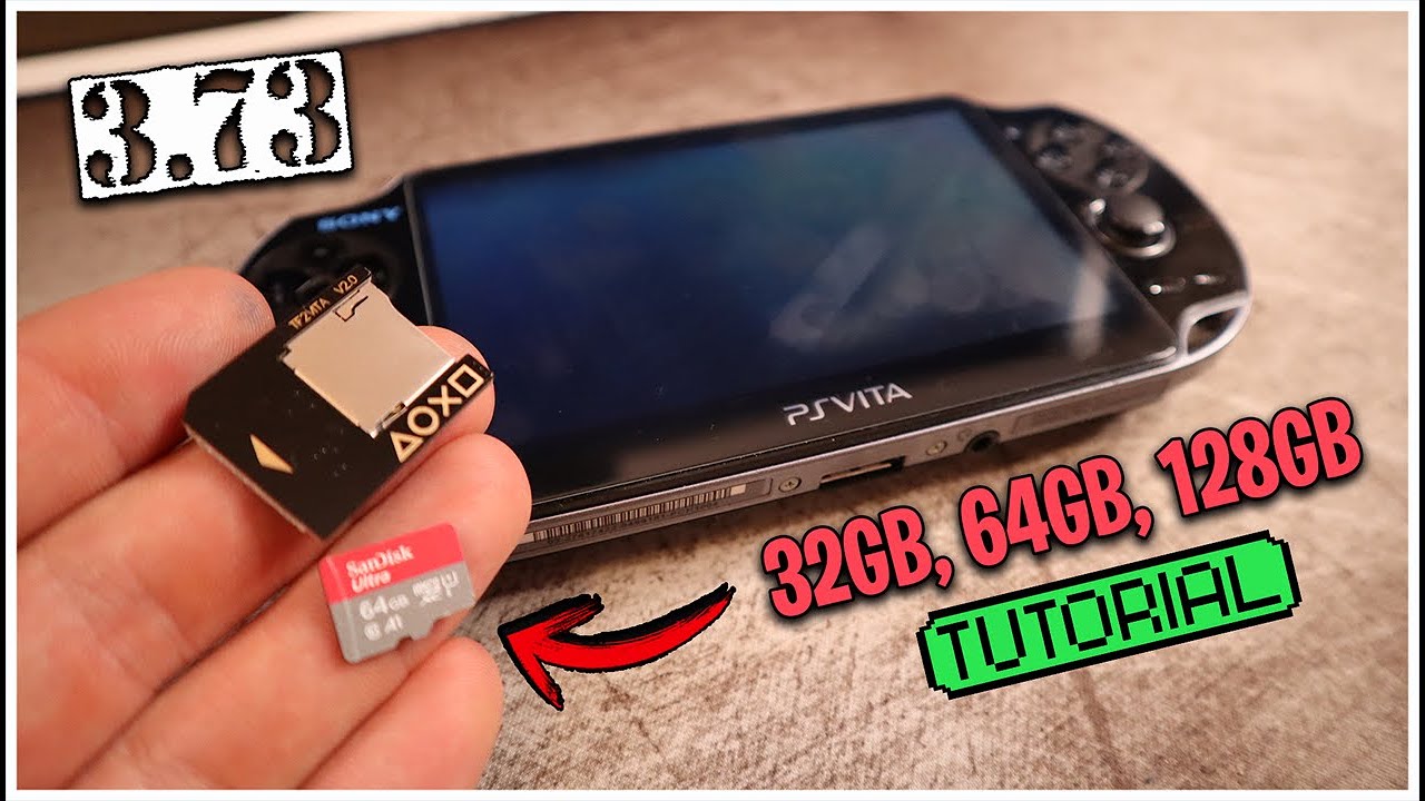 Usar Tarjeta MicroSD en PS VITA como almacenamiento extra - Ampliar la memoria de la PS VITA 3.73
