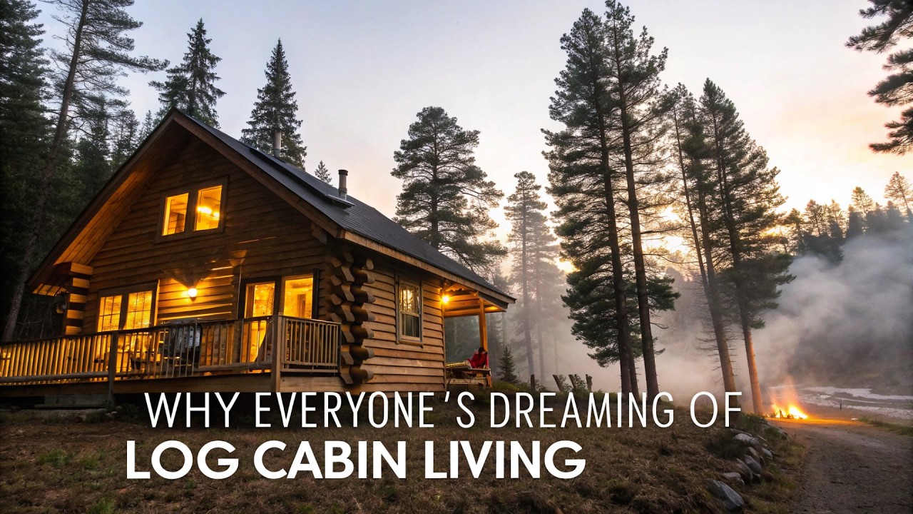 Why Everyone’s Dreaming of Log Cabin Living