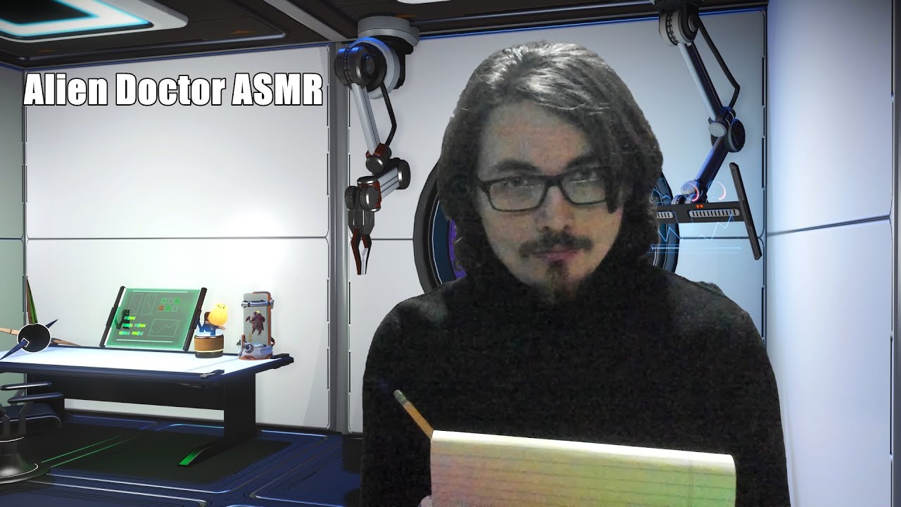 ASMR: Getting a Checkup From an Alien 👽🩺📝 (PoV, Lo-Fi, Roleplay)