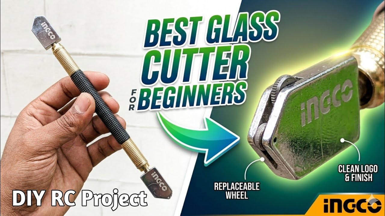Best Glass Cutter for Beginner | INGCO Glass Cutter Review | Glass Cutting Tool Review