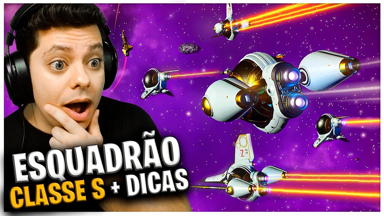 COMO MONTAR UM ESQUADRÃO CLASSE S AS MELHORES NAVES E PILOTOS  - GUIA COMPLETO - NO MAN'S SKY