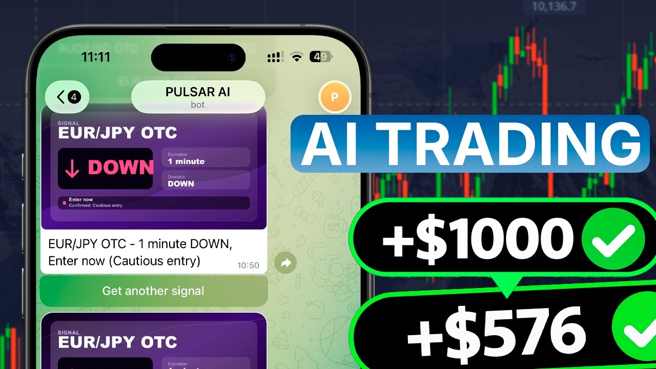 Pocket Option Strategy AI Trading - Binary Options Bot - Live Session & Signals