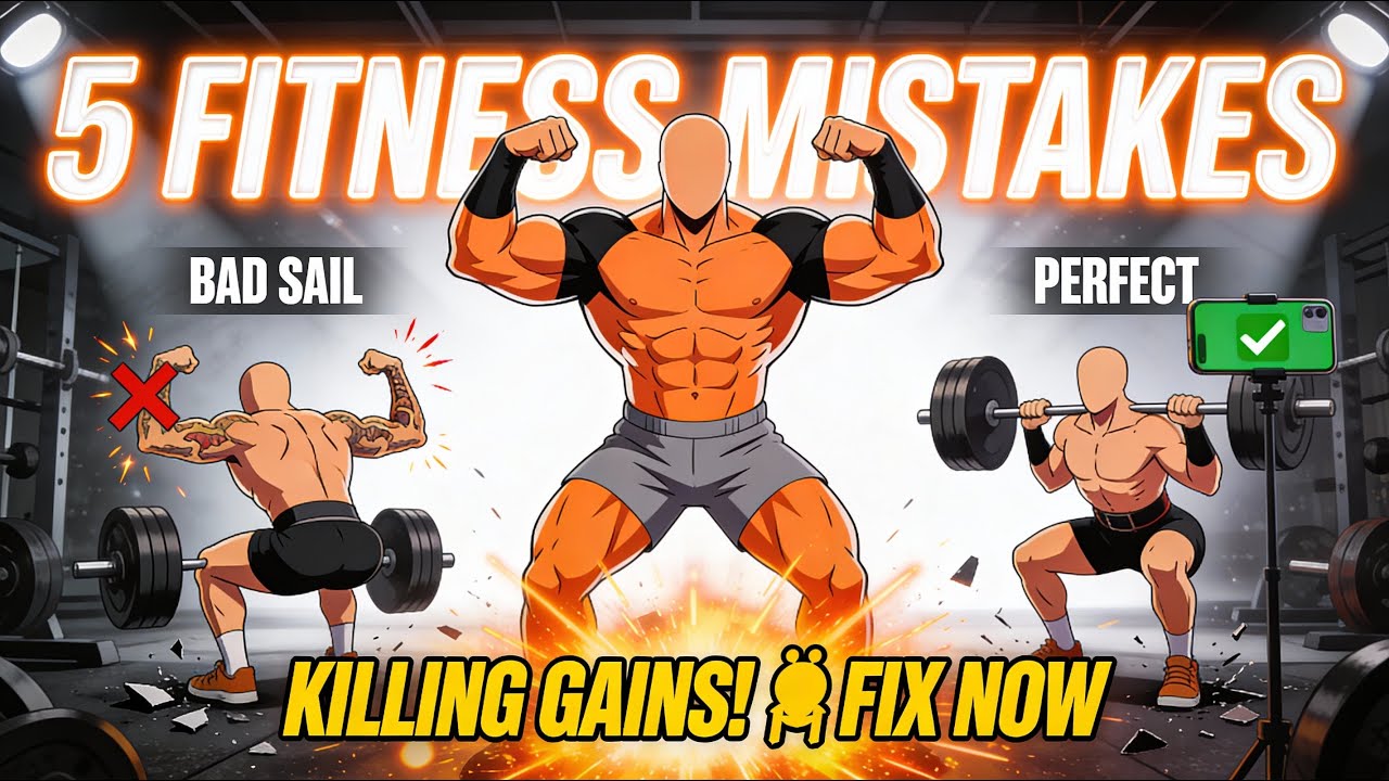 5 Beginner Fitness Mistakes KILLING Your Gains! 😱 (Fix NOW)