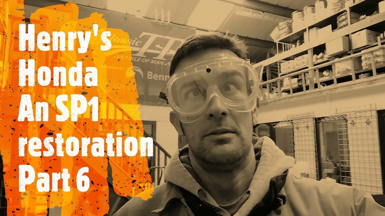 Henry's Honda. An SP1 restoration. Part 6. Cleaning the exhaust pipes and brake calipers