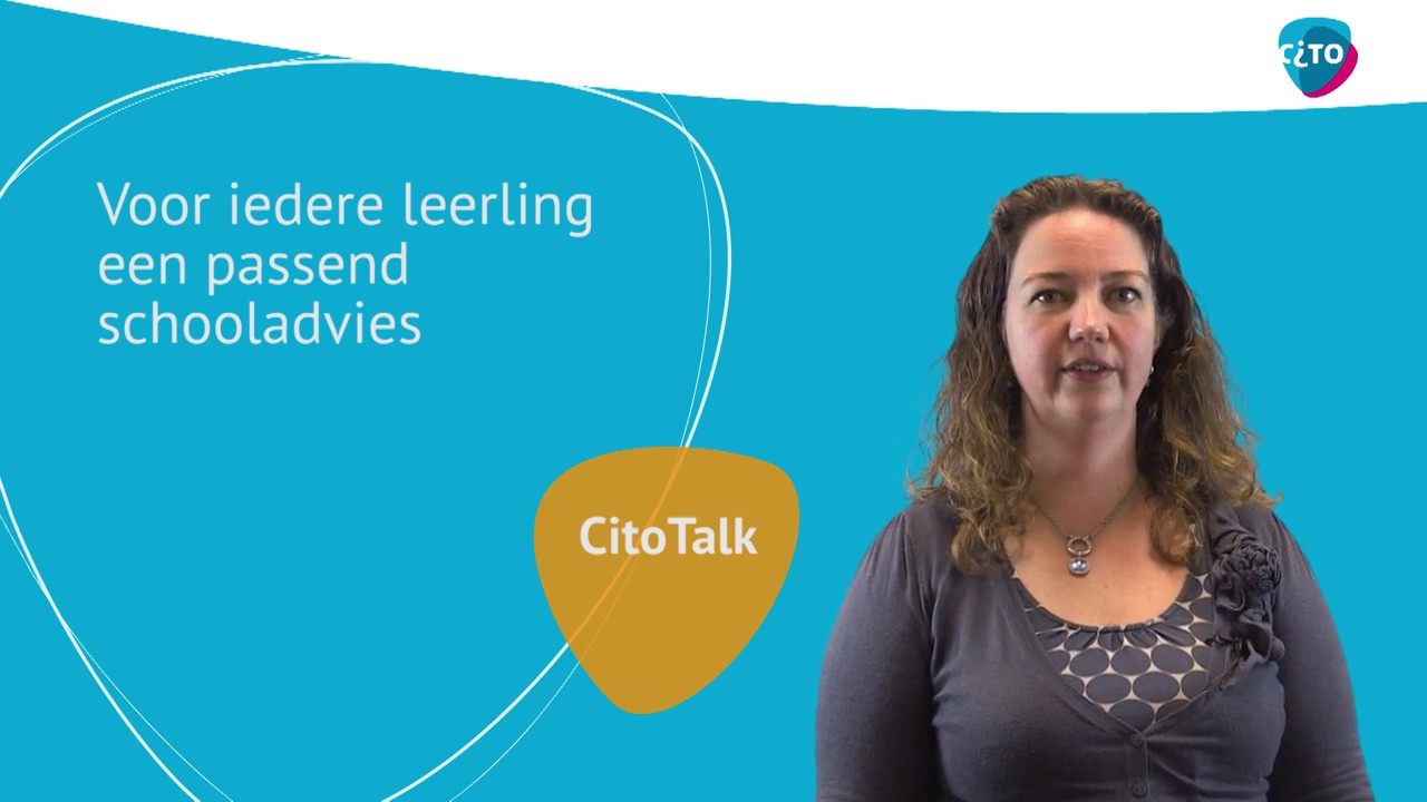 CitoTalk: Passend Schooladvies