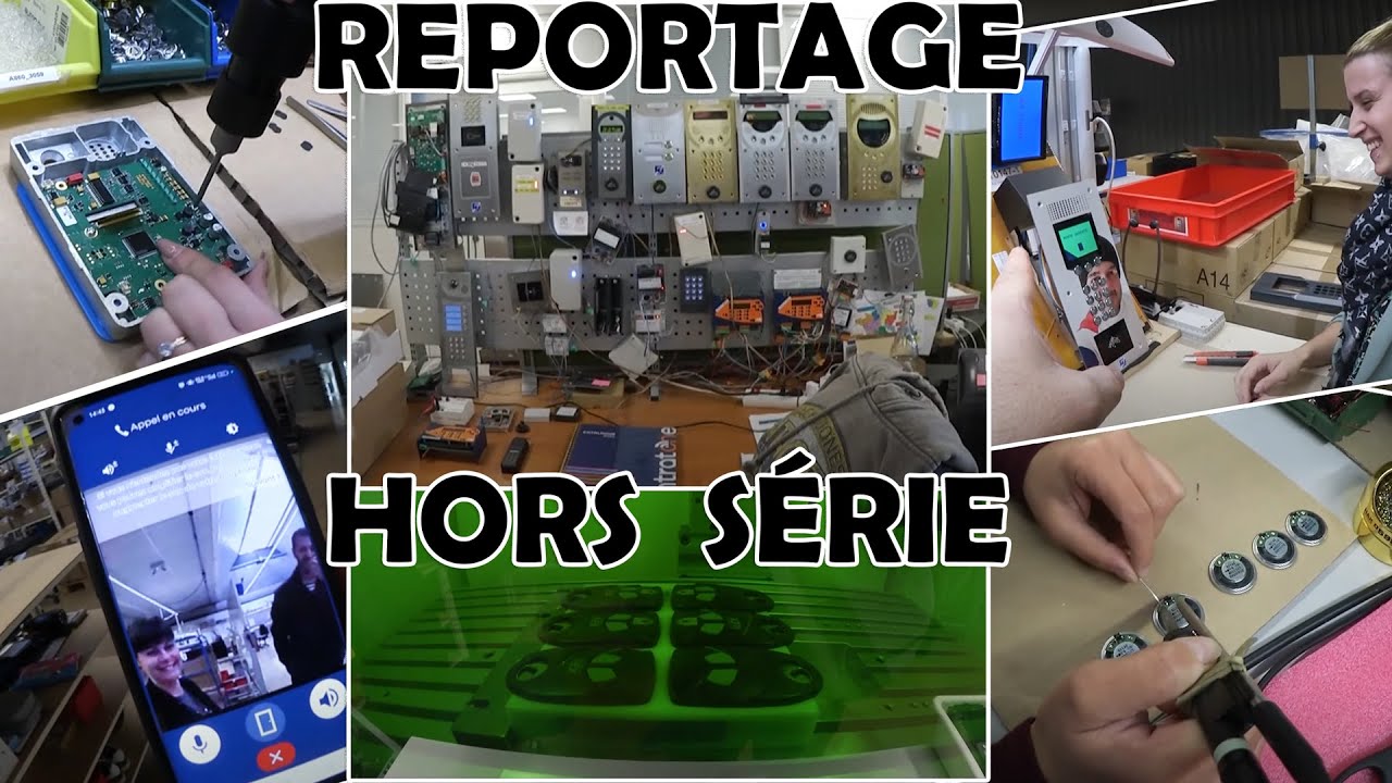 🚨HORS SÉRIE : Reportage Complet Fabrication d'un interphone chez COGELEC avec INTRATONE