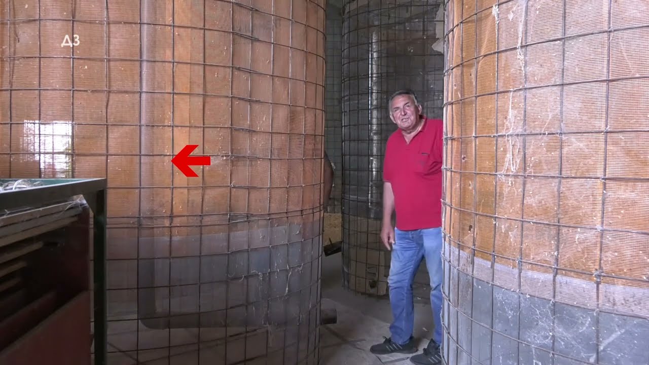 Jednostavno i JEFTINO - cev unutar SILOSA za sušenje i zaprašivanje ZRNA