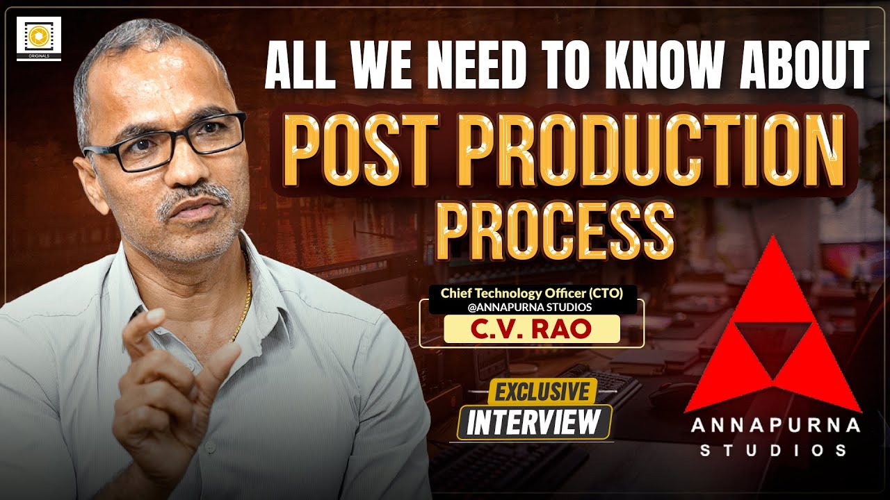 C.V.Rao in Conversation with Dheeraj Babu | CTO of Annapurna Studios | Filmy Focus Originals