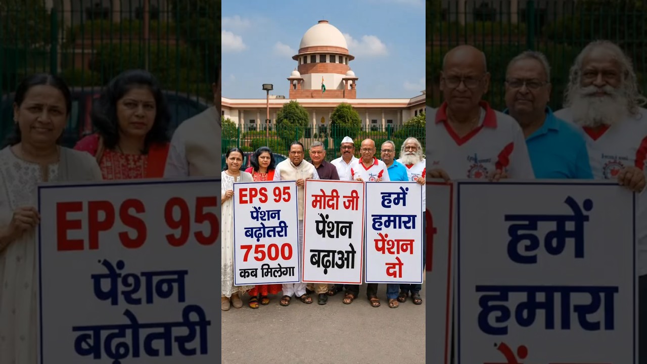 EPS 95 Pension News Today | 7500 + DA Latest Update EPFO