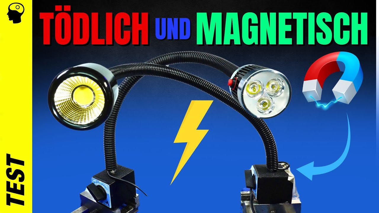 Gefährliche Arbeitsleuchte | Maschinenleuchte (magnetisch)