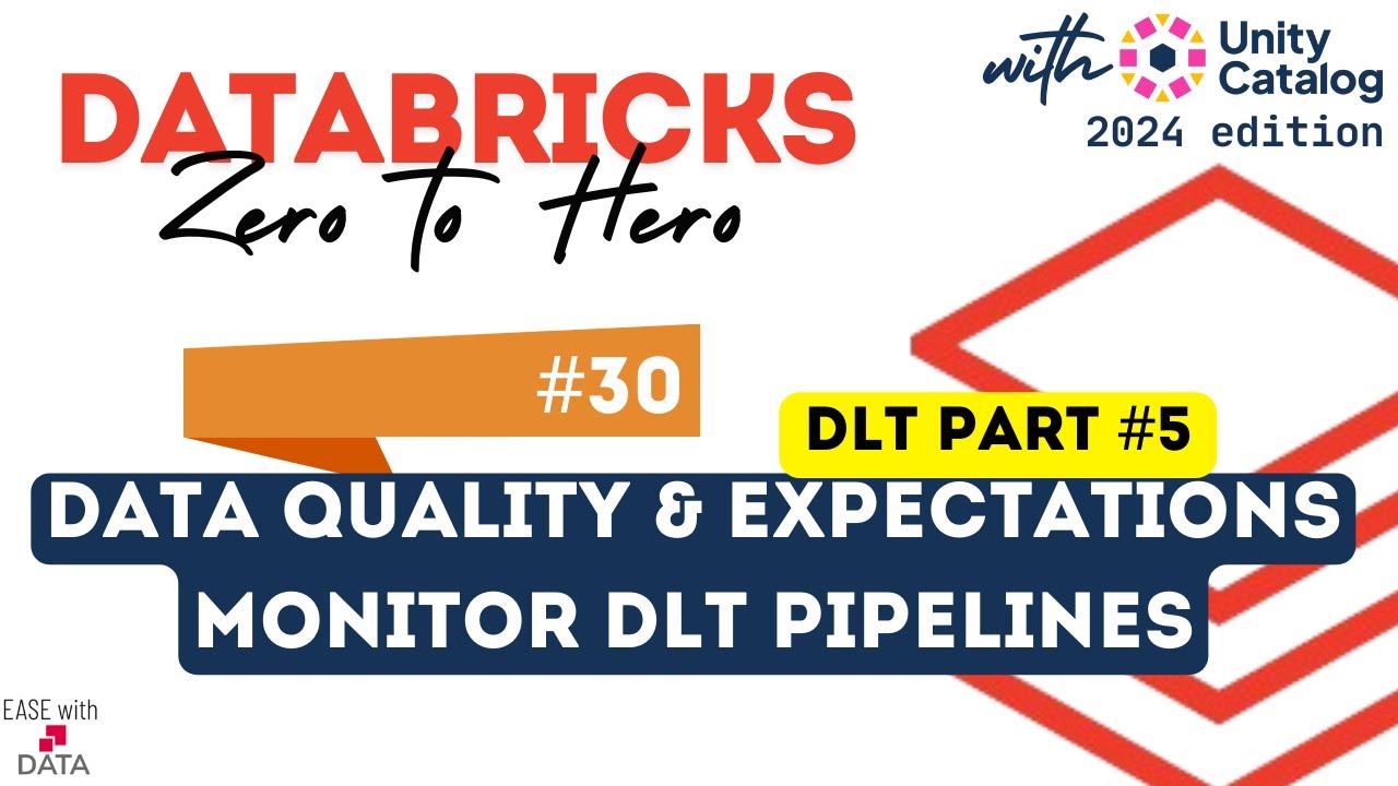 30 DLT Data Quality & Expectations | Monitor DLT pipeline using SQL | Define DQ rule |Observability