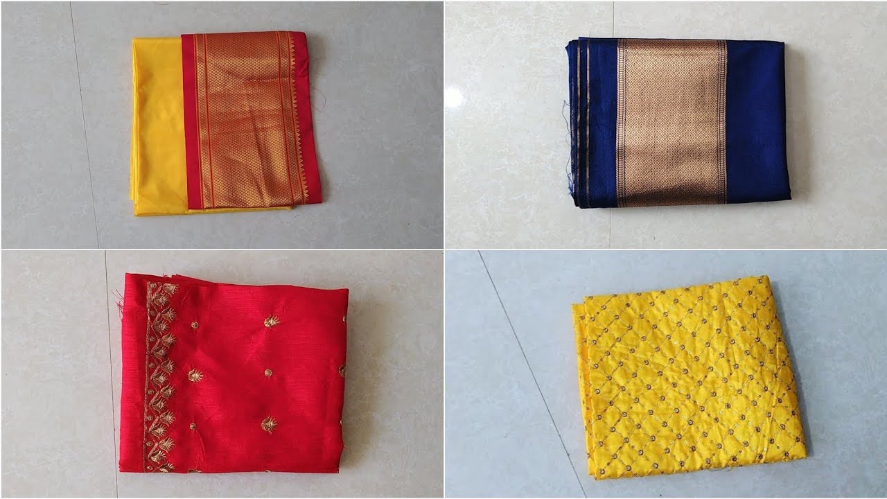 Model Blouse neck designs 2x speed || Cutting and Stitching back neck designs || Lace blouse design