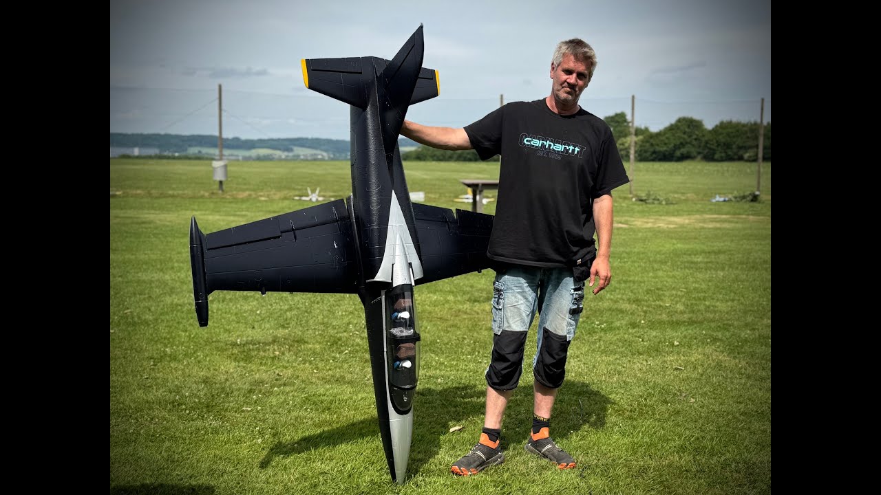 Stefan Reinicke mit der HSD L-39 Albatros beim 4. EDF Treffen Jetstream beim MSC Buschpiloten e.V.
