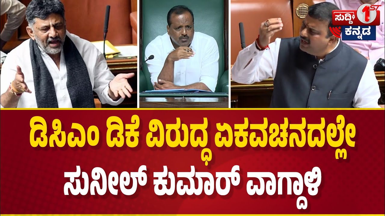 ಡಿಸಿಎಂ ಡಿಕೆ ವಿರುದ್ಧ ಏಕವಚನದಲ್ಲೇ ಸುನೀಲ್ ಕುಮಾರ್ ವಾಗ್ದಾಳಿ । Sunil Kumar । JanardhanReddy । Ballari clash