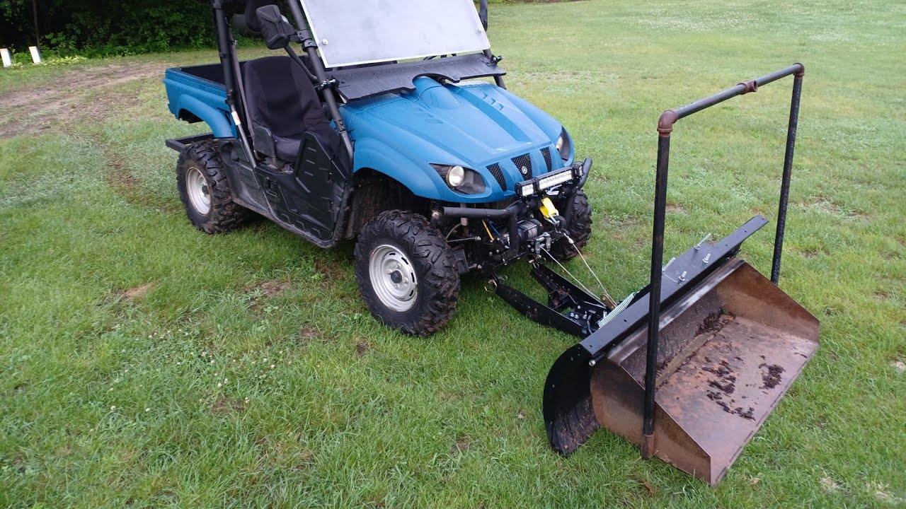 Testing out utv bucket
