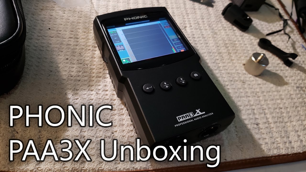 Phonic PAA3X Unboxing (Handheld RTA)