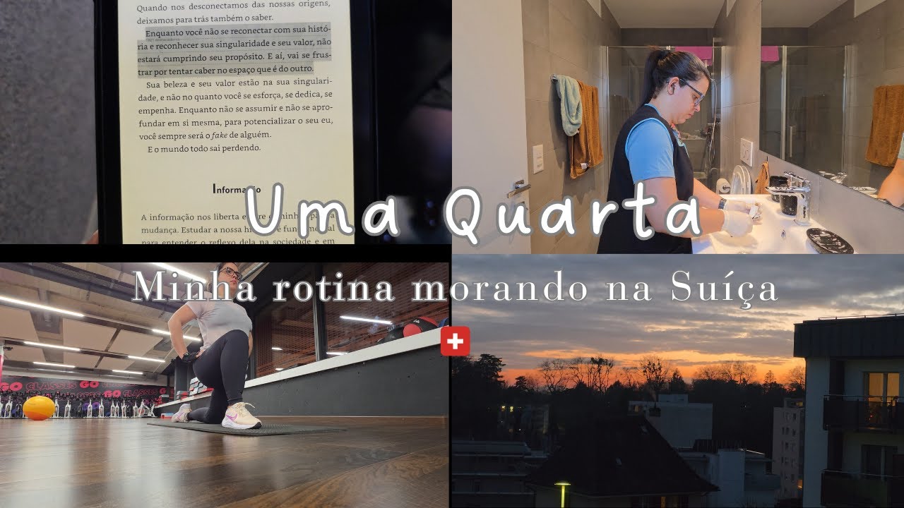 Minha rotina na Suíça | Unboxing do meu novo computador | Noite com amigos
