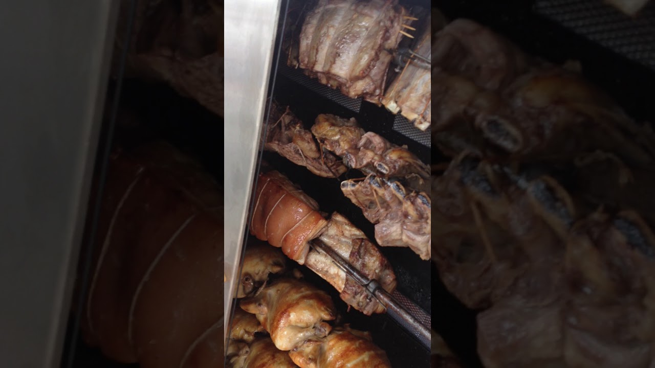 Vejam como ficou meu ''SET' para vender frango... somente aos domingos.