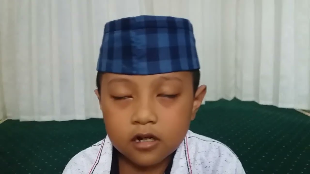 mas Ziddan santri TPQ Uswaha Singomayan Banyuwangi