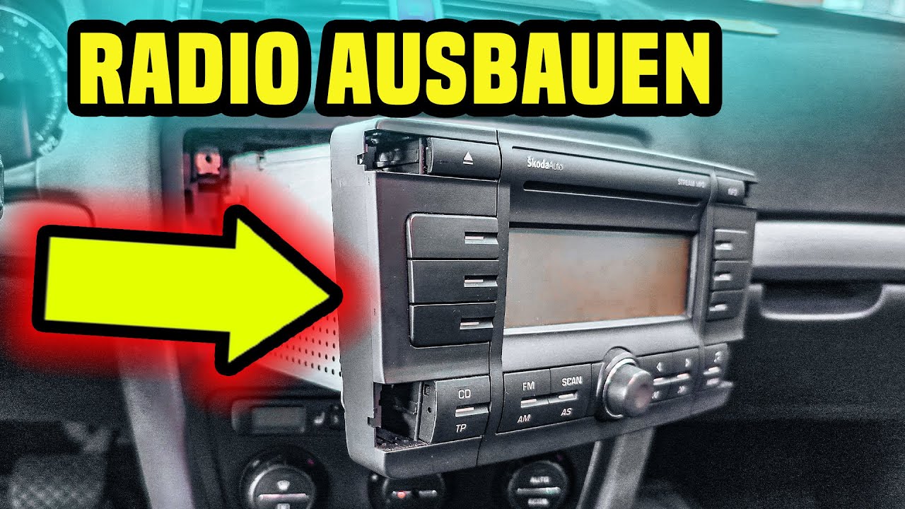 Skoda Octavia 2 Radio Ausbauen