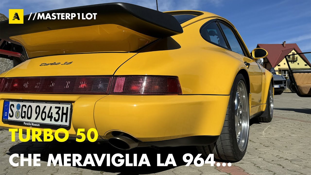 Porsche 911 TURBO my 1993 | 360 CV. Con la 964 si inizia a VOLARE...