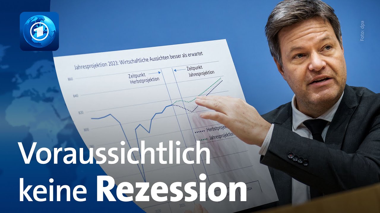 Jahreswirtschaftsbericht: Habeck rechnet mit besserer Konjunkturlage