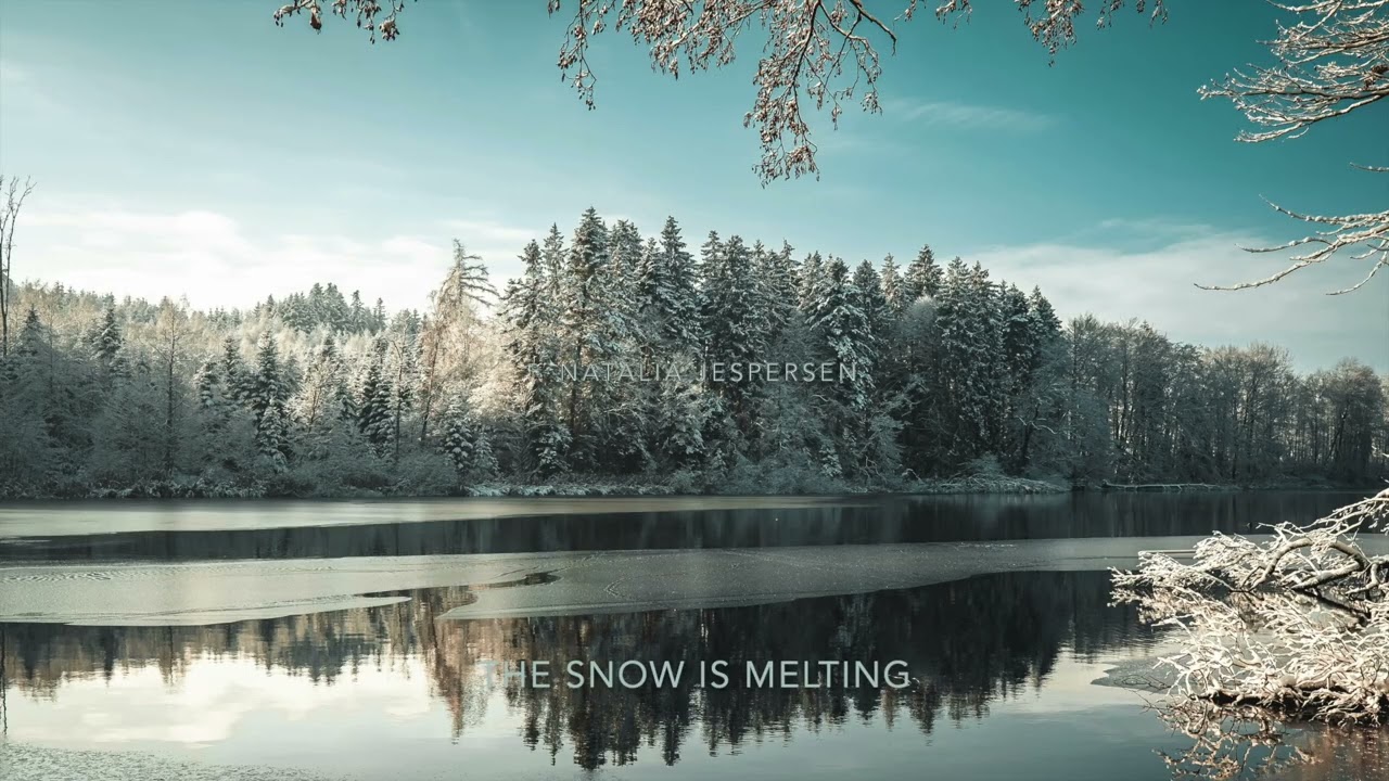The snow is melting