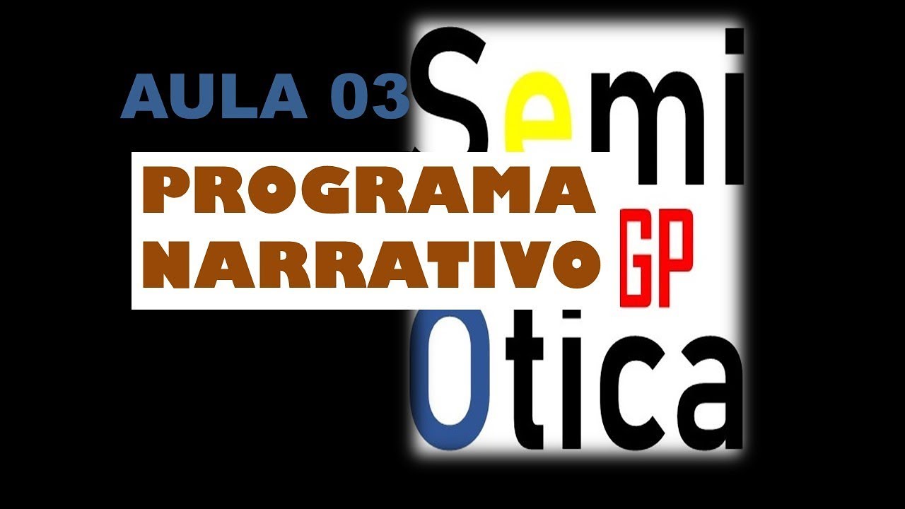 Semiótica Francesa | Aula 03 | Nível Narrativo e Programa Narrativo