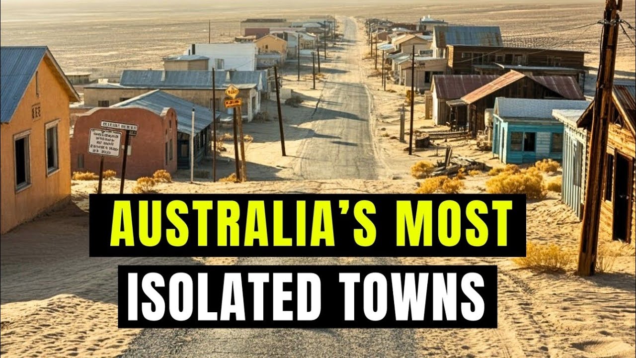 Australia's Most Isolated Towns - Even Old Aussie Never heard of