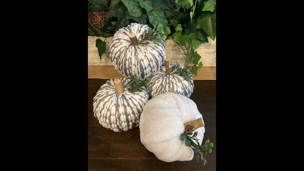 DIY DT Mop Pumpkin