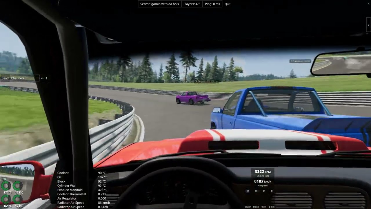 D-series Oval Racing Race 1 BeamMP [Beamng.drive]