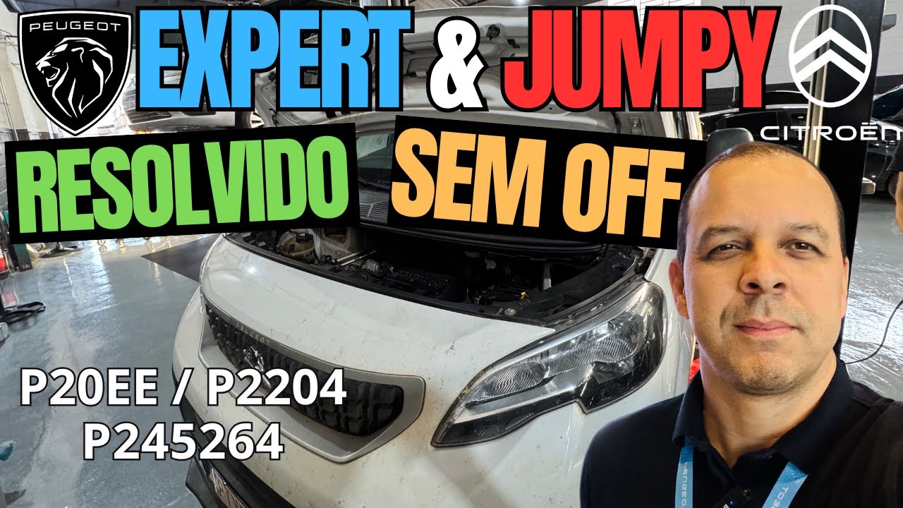PEUGEOT RODOU 1.600KM PRA RESOLVER! ERRO P20EE P2204 TEM SOLUÇÃO SEM FAZER DTC OFF! DO MATO GROSSO