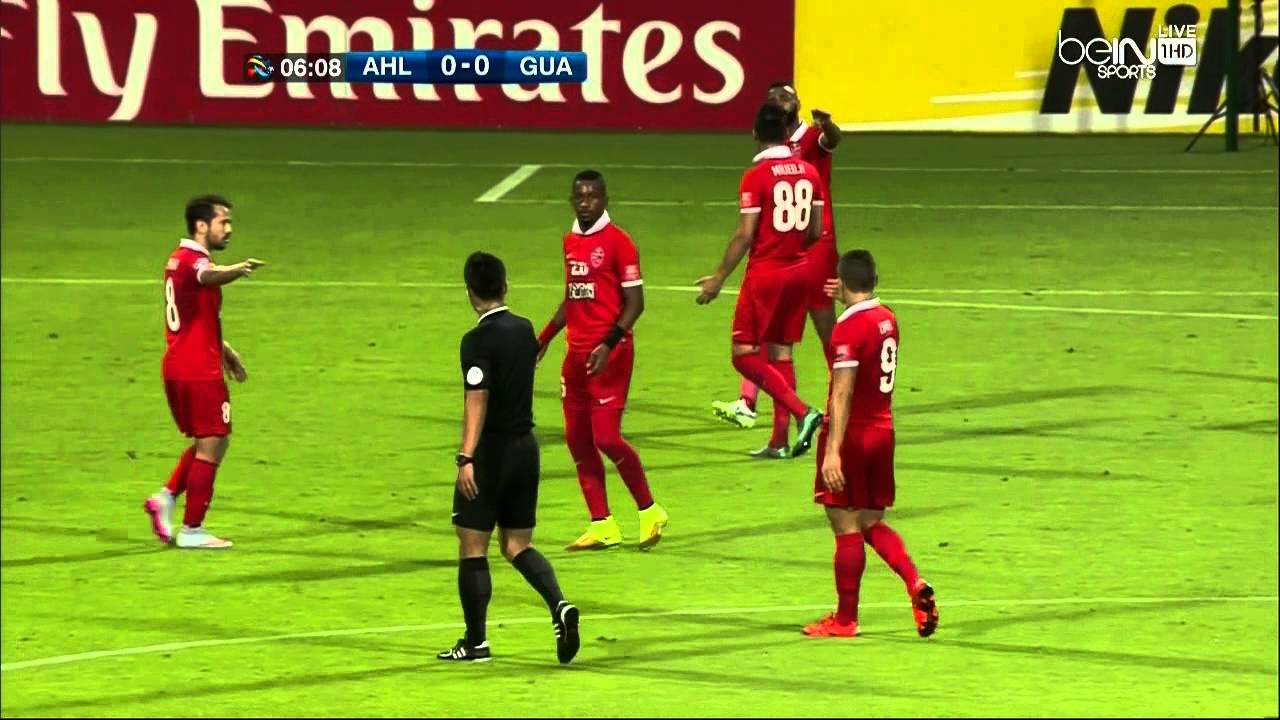 مباراة الاهلي 0 & غوانزو 0 | نهائي دوري أبطال آسيا 2015