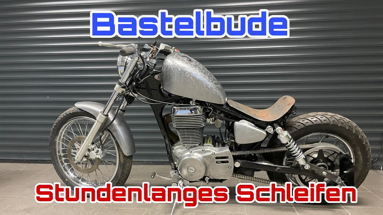 Suzuki LS 650 Custom Bike bauen ohne Vorahnung