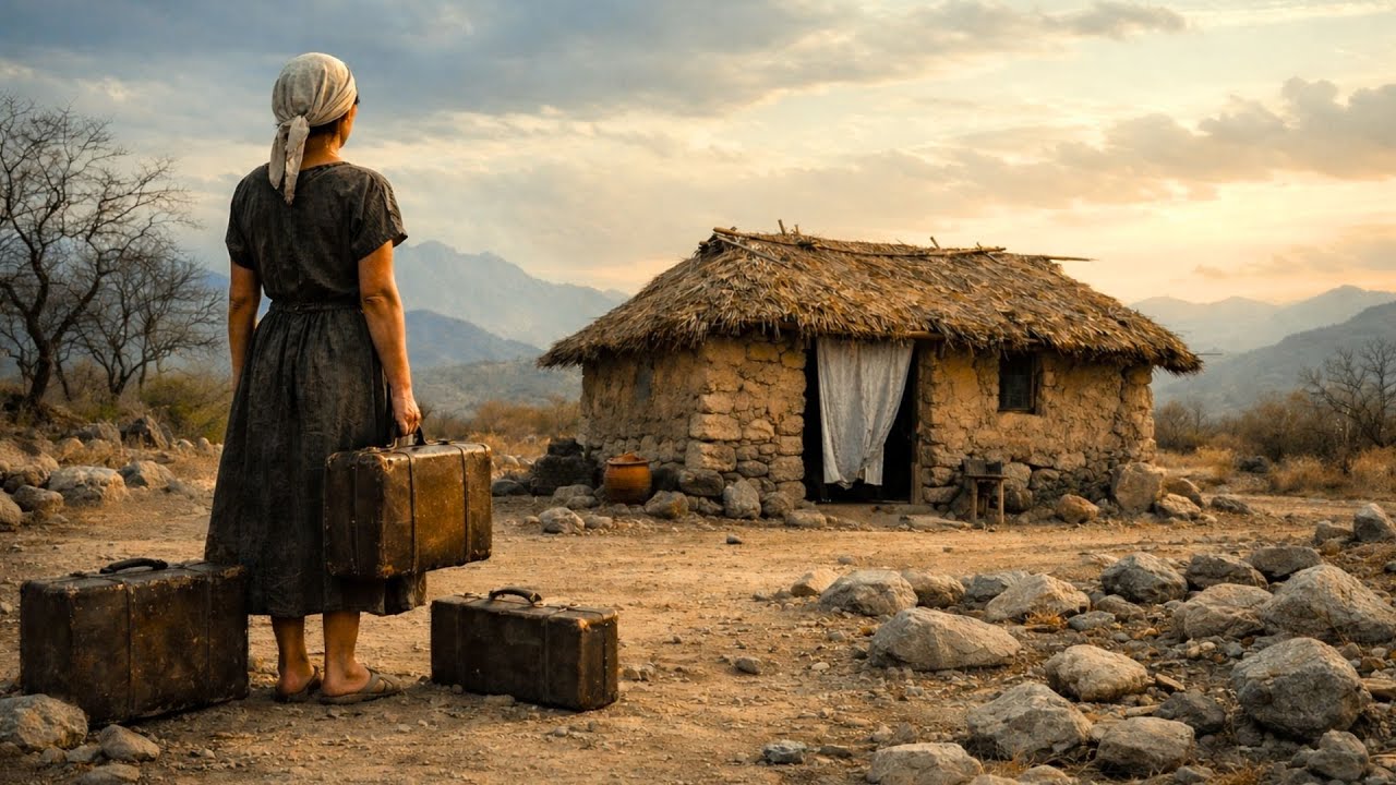VIUVA RECEBE CASA DE PALHA ABANDONADA COMO HERANÇA — E OQUE TINHA LA SURPREENDEU A TODOS