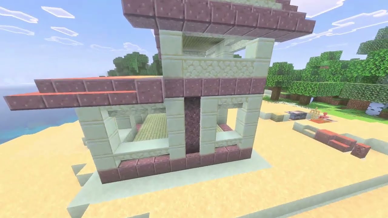 CASITA EN PLAYA (tutorial)