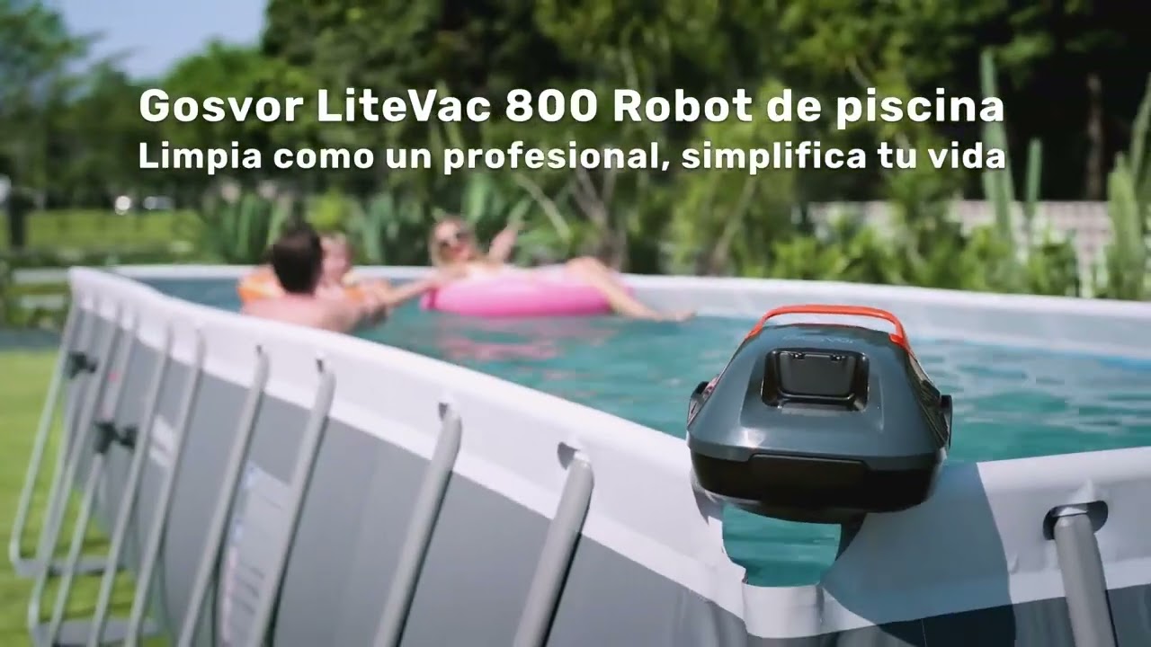 Gosvor Robot Limpiafondos Piscina – Review Completa del Aspirador Inalámbrico para Piscinas Planas