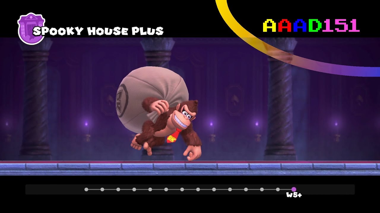 Mario vs Donkey Kong | World 5+ | Spooky House Plus