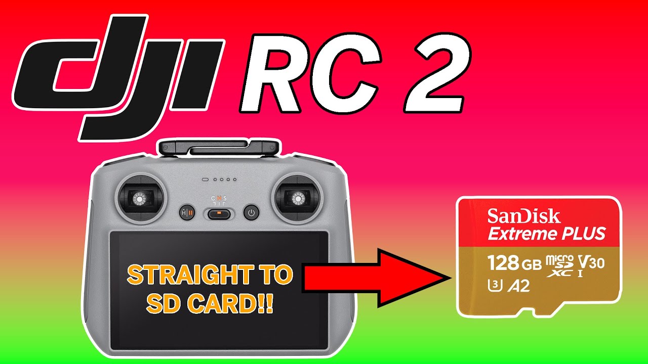 DJI  RC 2 | NOW SCREEN RECORD STRAIGHT TO SD CARD!