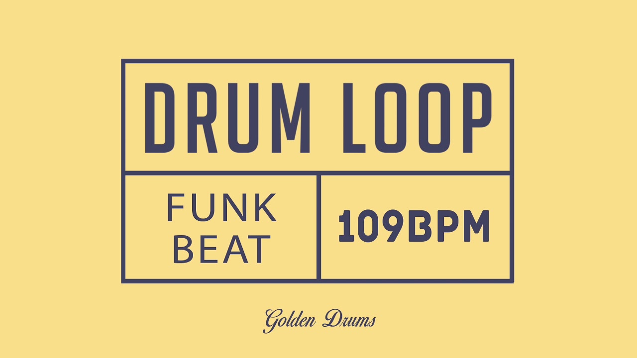 Funk Drum Loop 109 BPM