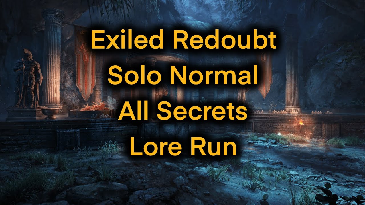 ESO | Сольный проход Exiled Redout — Все секреты — История