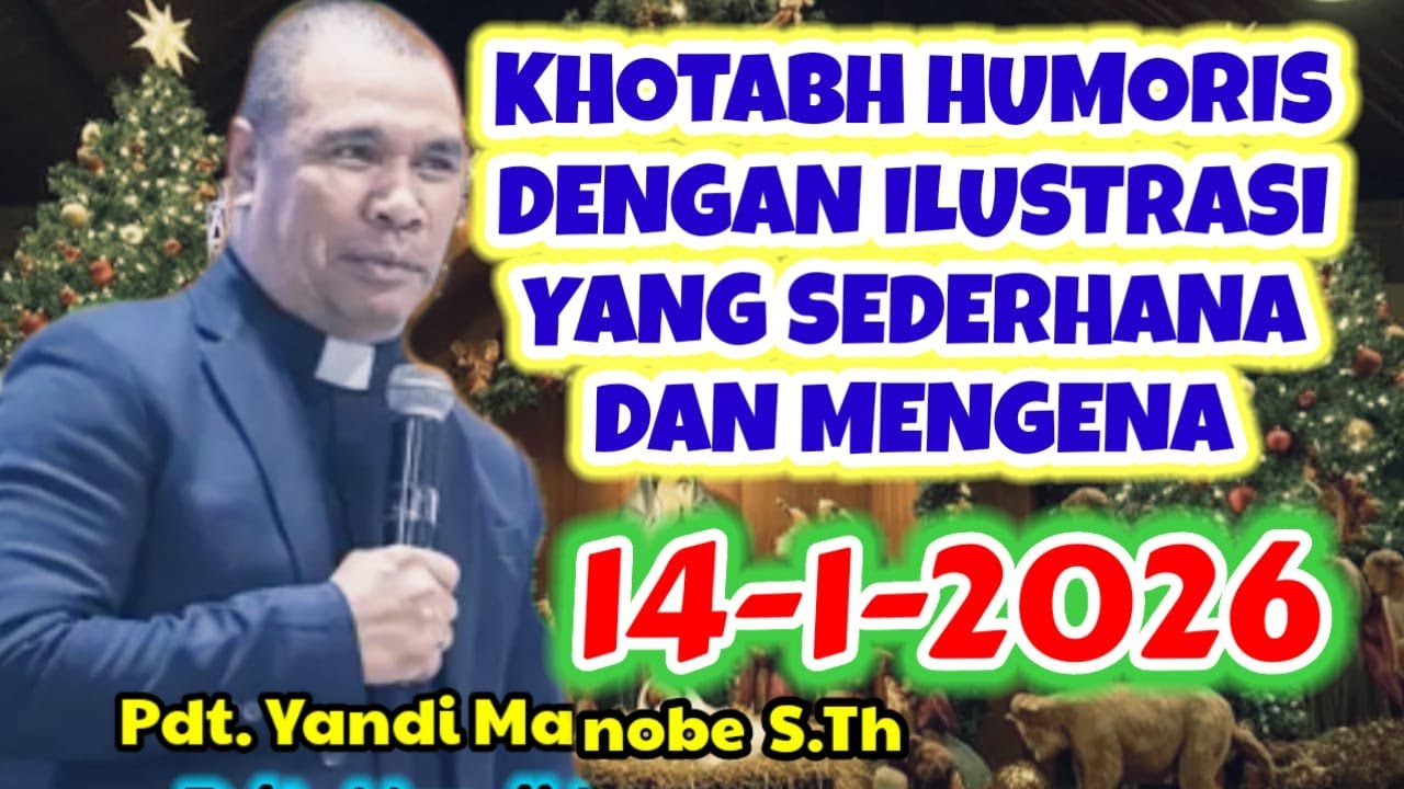 TERBARU DENGAN IUSTRASI SEDERHANA, PDT. YANDI MANOB S.TH