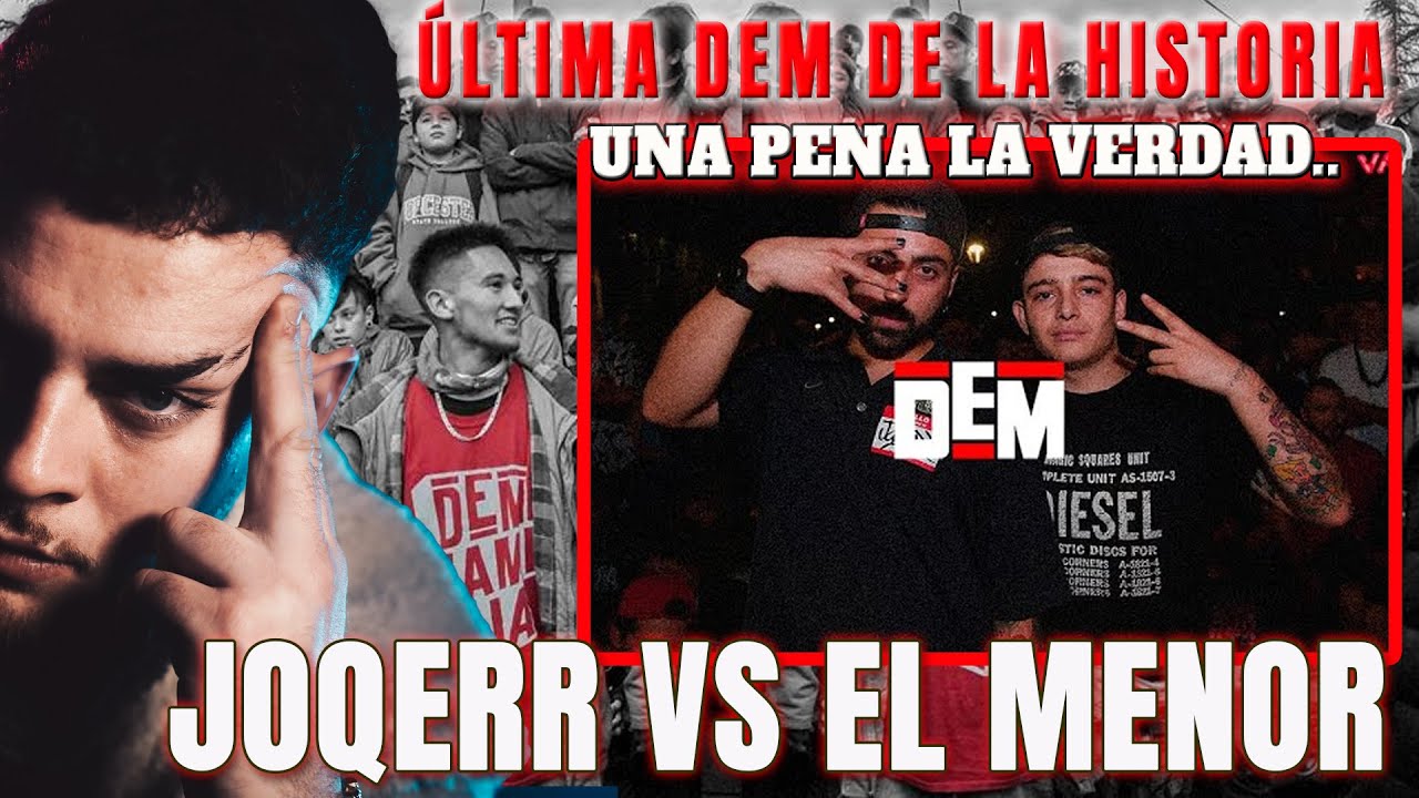 MNAK Reacciona a JOQERR VS EL MENOR - FINAL De La DEM 🔥 La DESPEDIDA de la DEM